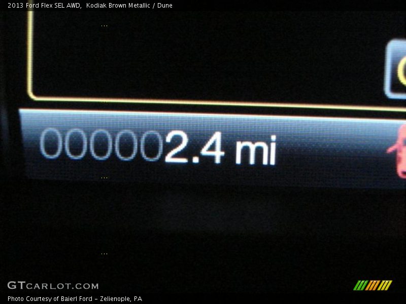 Kodiak Brown Metallic / Dune 2013 Ford Flex SEL AWD