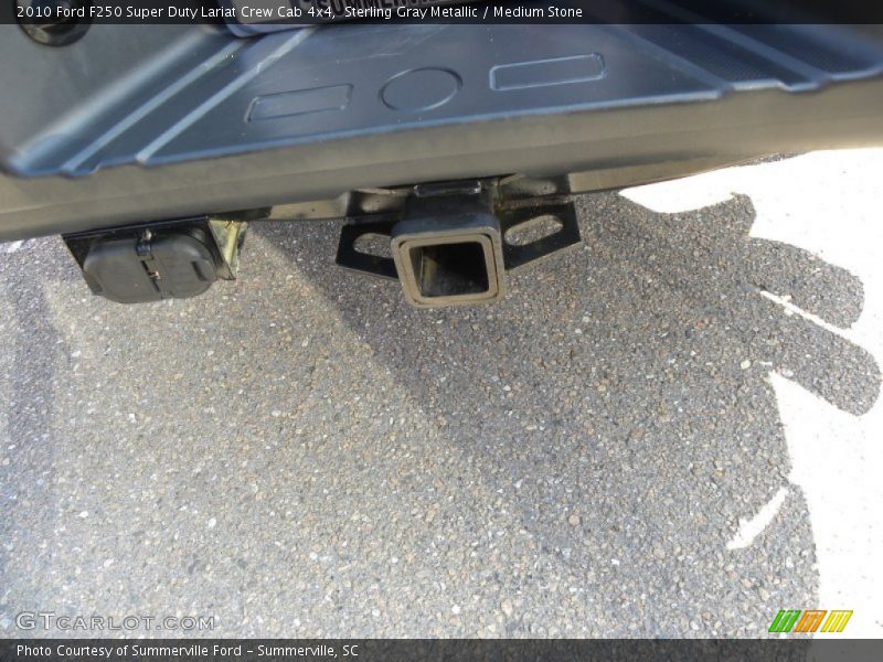 Sterling Gray Metallic / Medium Stone 2010 Ford F250 Super Duty Lariat Crew Cab 4x4