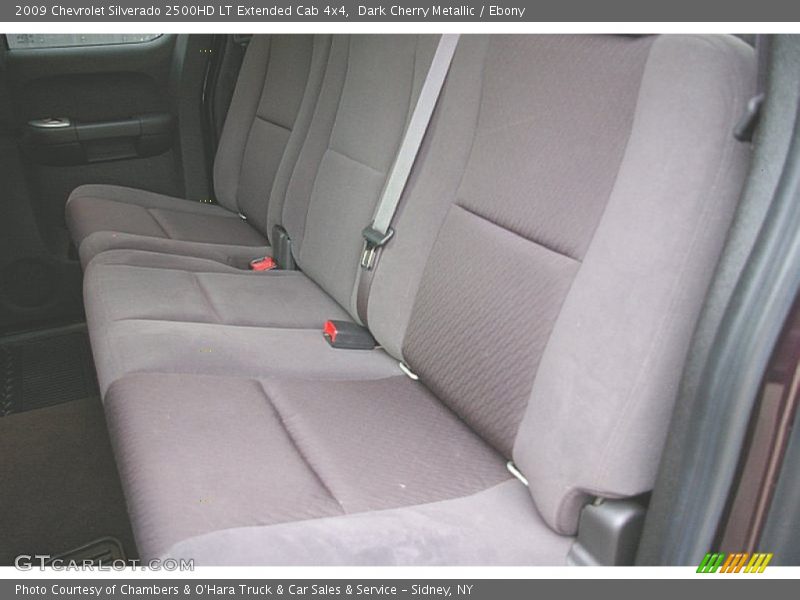 Dark Cherry Metallic / Ebony 2009 Chevrolet Silverado 2500HD LT Extended Cab 4x4