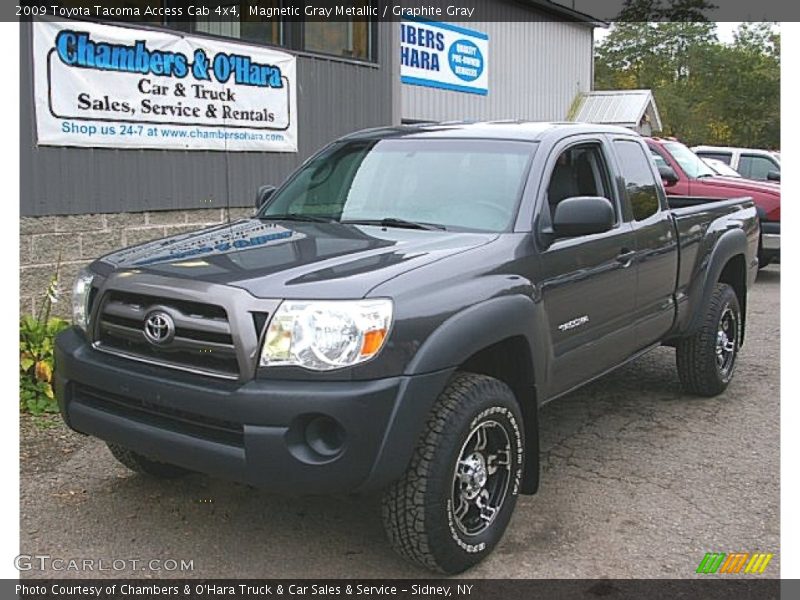 Magnetic Gray Metallic / Graphite Gray 2009 Toyota Tacoma Access Cab 4x4