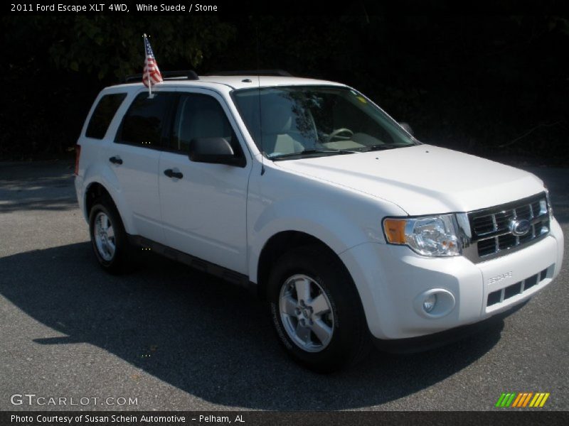 White Suede / Stone 2011 Ford Escape XLT 4WD