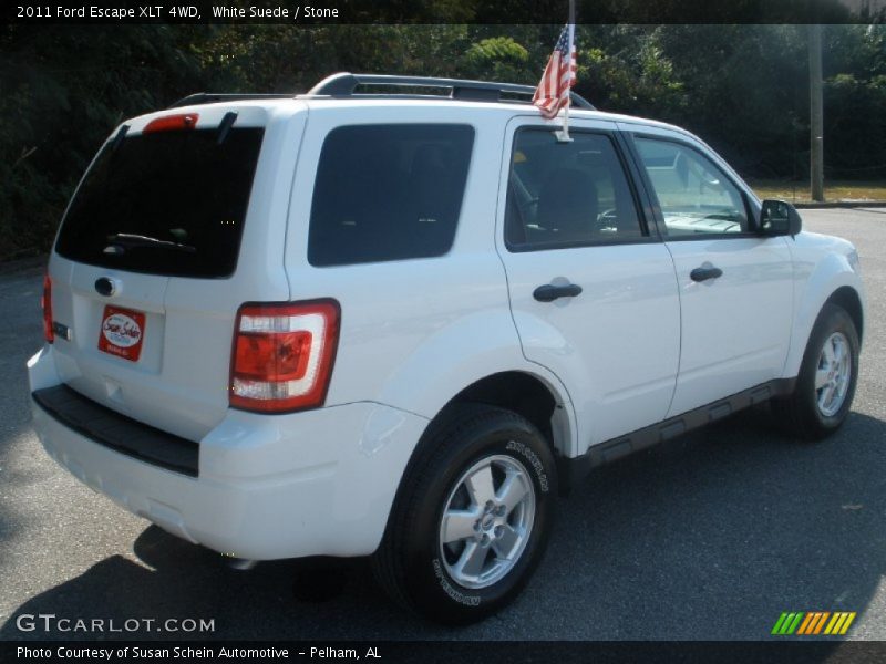 White Suede / Stone 2011 Ford Escape XLT 4WD
