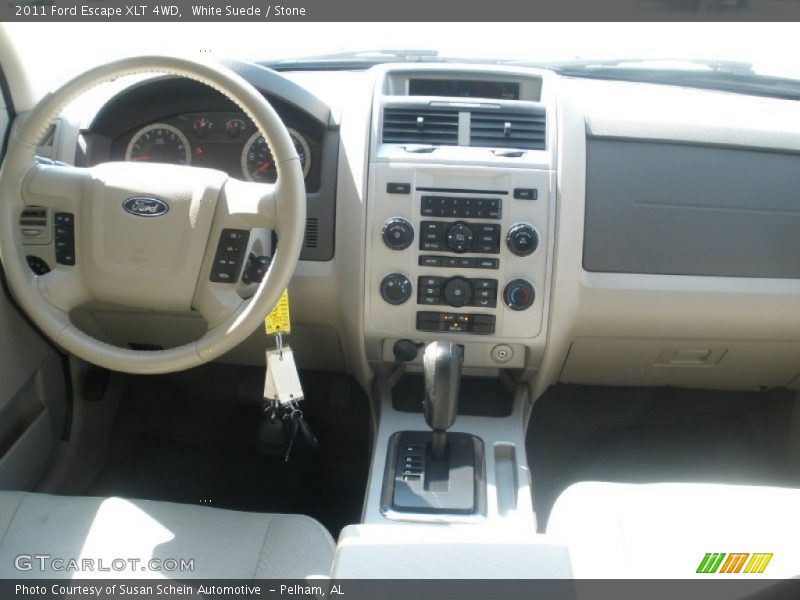 White Suede / Stone 2011 Ford Escape XLT 4WD