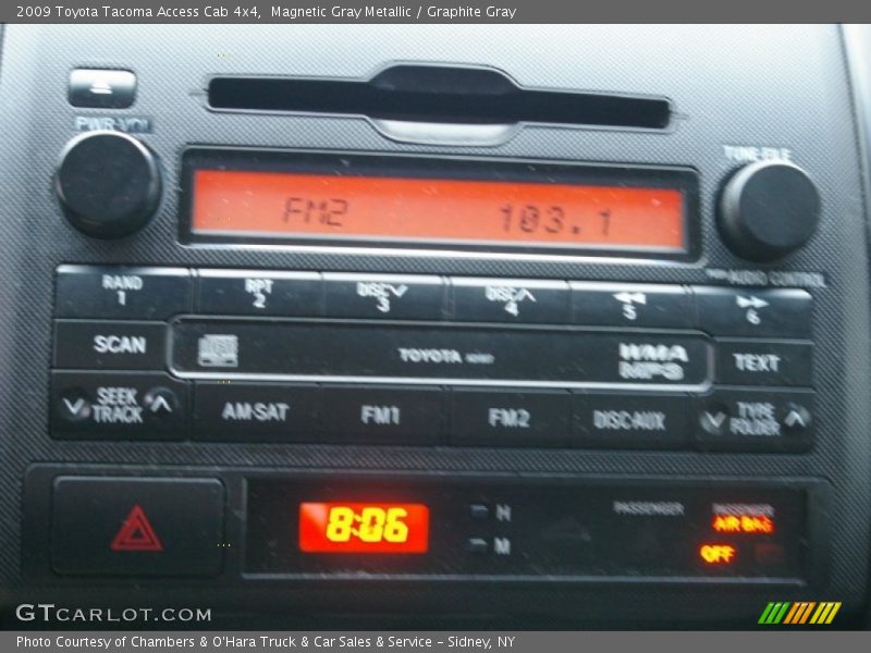 Magnetic Gray Metallic / Graphite Gray 2009 Toyota Tacoma Access Cab 4x4