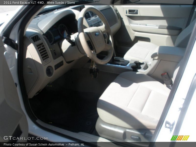 White Suede / Stone 2011 Ford Escape XLT 4WD