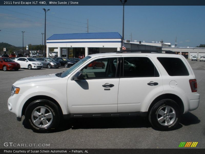 White Suede / Stone 2011 Ford Escape XLT 4WD