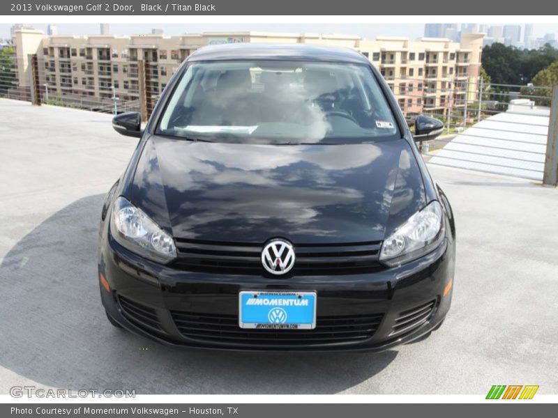 Black / Titan Black 2013 Volkswagen Golf 2 Door
