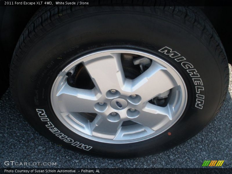 White Suede / Stone 2011 Ford Escape XLT 4WD