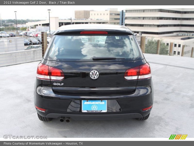 Black / Titan Black 2013 Volkswagen Golf 2 Door