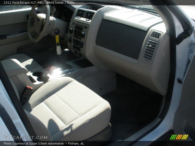 White Suede / Stone 2011 Ford Escape XLT 4WD