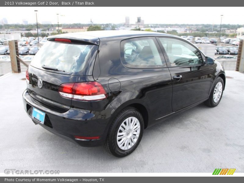 Black / Titan Black 2013 Volkswagen Golf 2 Door