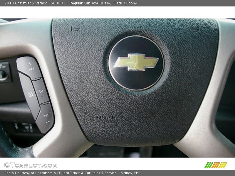 Black / Ebony 2010 Chevrolet Silverado 3500HD LT Regular Cab 4x4 Dually