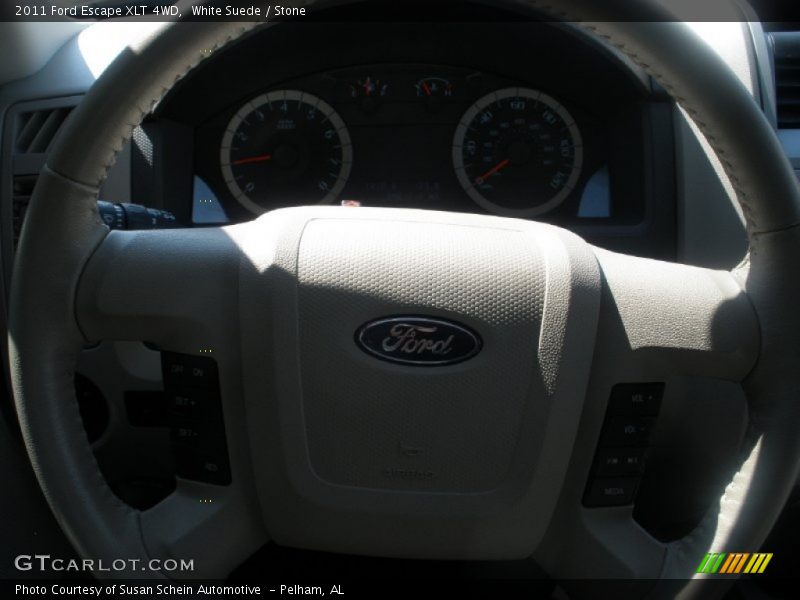 White Suede / Stone 2011 Ford Escape XLT 4WD
