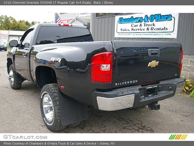 Black / Ebony 2010 Chevrolet Silverado 3500HD LT Regular Cab 4x4 Dually