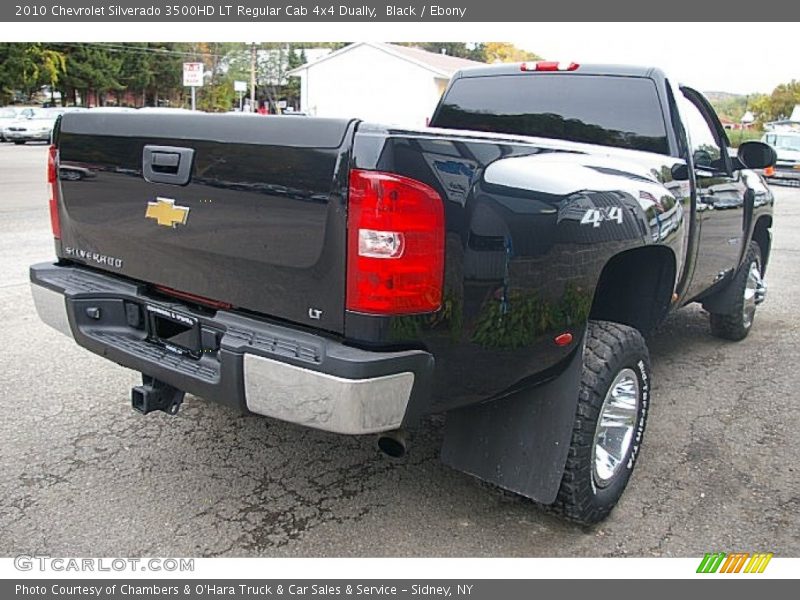 Black / Ebony 2010 Chevrolet Silverado 3500HD LT Regular Cab 4x4 Dually