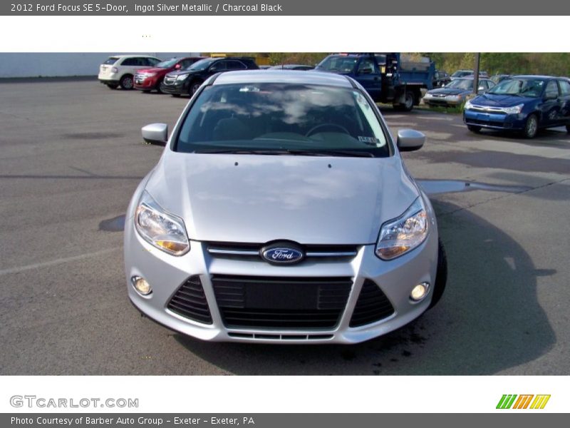 Ingot Silver Metallic / Charcoal Black 2012 Ford Focus SE 5-Door