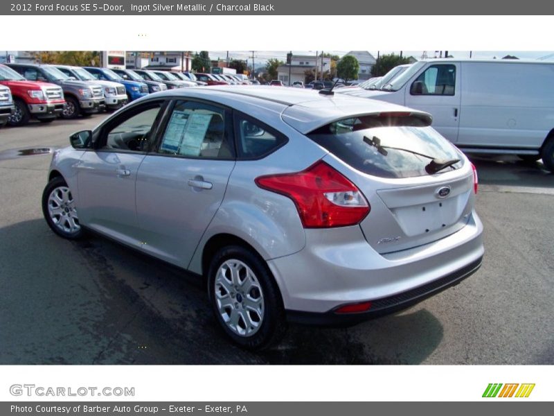 Ingot Silver Metallic / Charcoal Black 2012 Ford Focus SE 5-Door