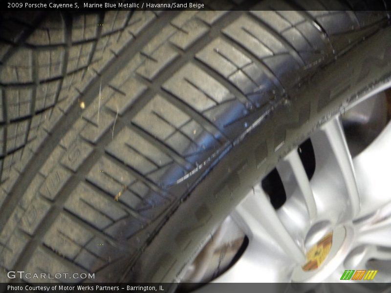 Marine Blue Metallic / Havanna/Sand Beige 2009 Porsche Cayenne S