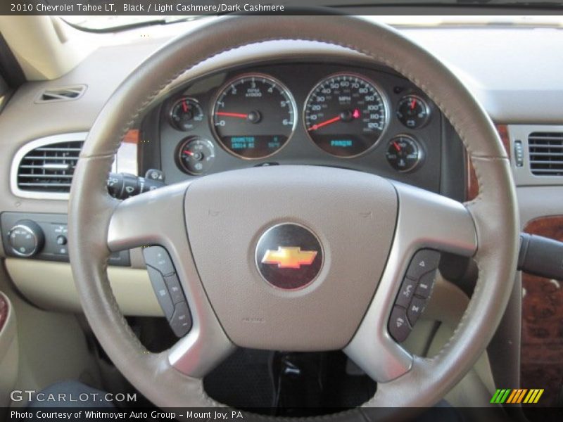 Black / Light Cashmere/Dark Cashmere 2010 Chevrolet Tahoe LT