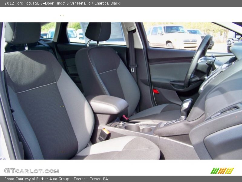 Ingot Silver Metallic / Charcoal Black 2012 Ford Focus SE 5-Door