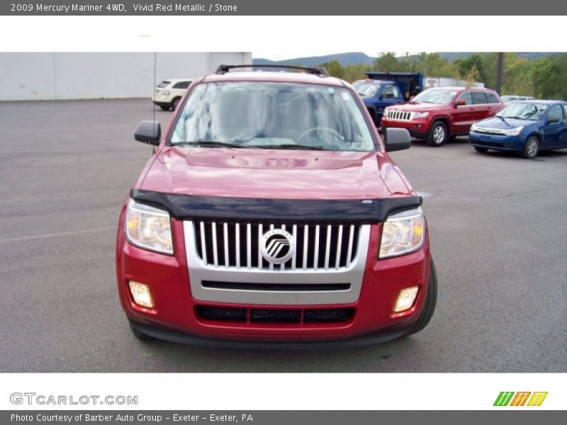 Vivid Red Metallic / Stone 2009 Mercury Mariner 4WD