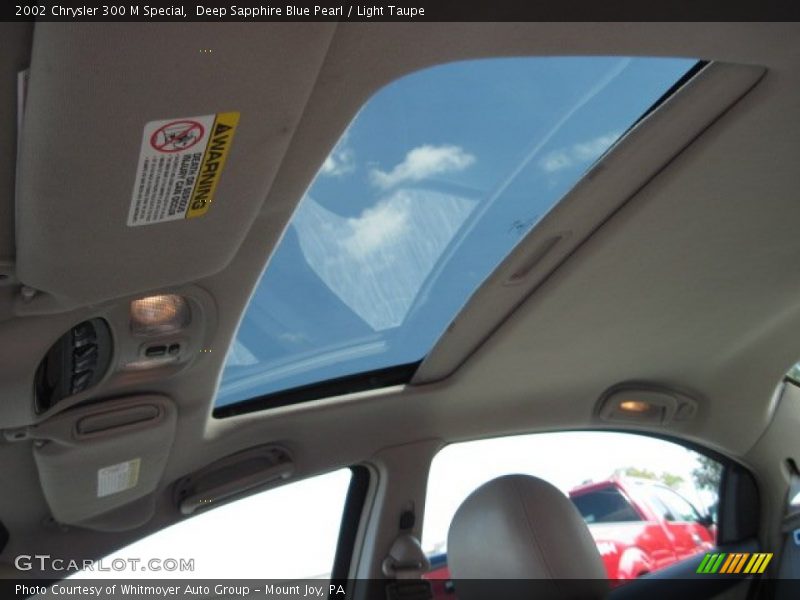 Sunroof of 2002 300 M Special