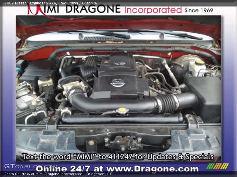 Red Brawn / Graphite 2007 Nissan Pathfinder S 4x4