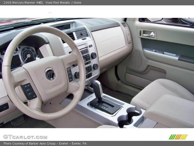 Vivid Red Metallic / Stone 2009 Mercury Mariner 4WD