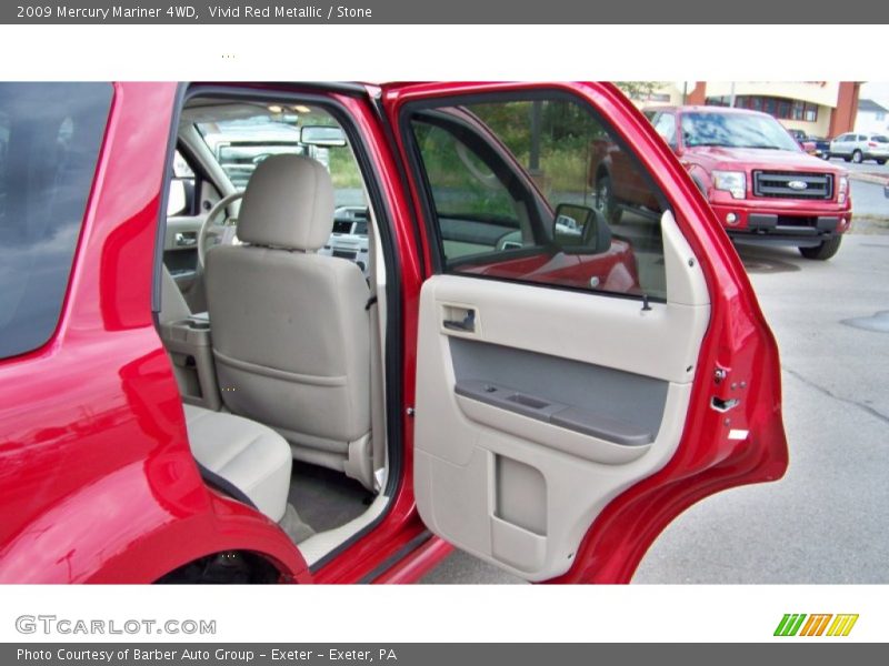 Vivid Red Metallic / Stone 2009 Mercury Mariner 4WD