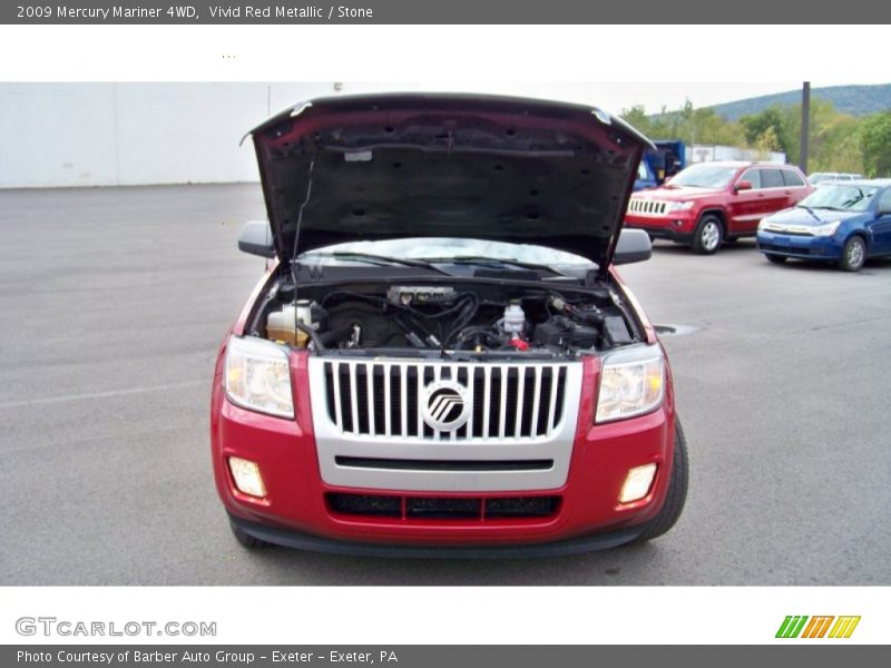 Vivid Red Metallic / Stone 2009 Mercury Mariner 4WD