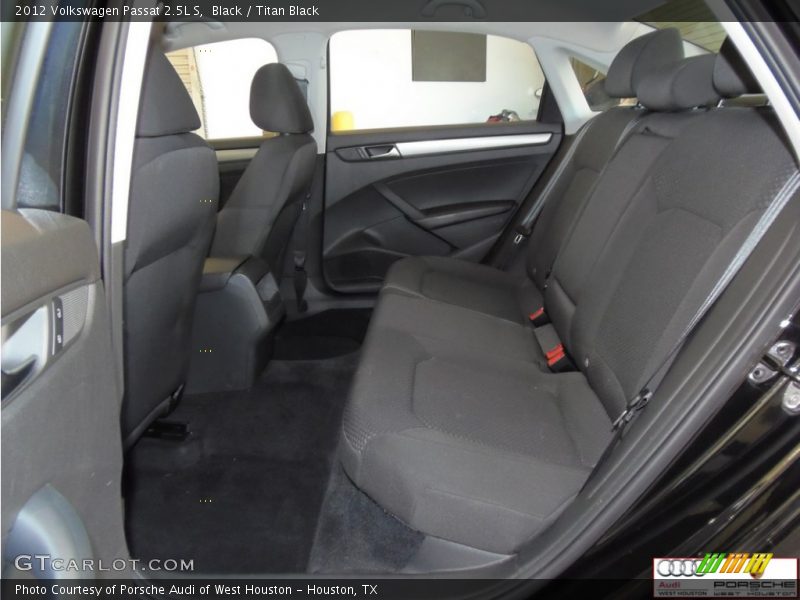 Black / Titan Black 2012 Volkswagen Passat 2.5L S