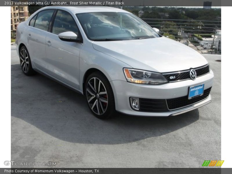 Frost Silver Metallic / Titan Black 2013 Volkswagen Jetta GLI Autobahn