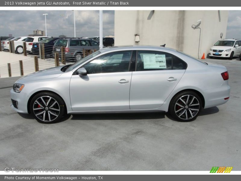 Frost Silver Metallic / Titan Black 2013 Volkswagen Jetta GLI Autobahn
