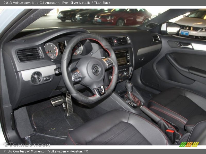 Frost Silver Metallic / Titan Black 2013 Volkswagen Jetta GLI Autobahn