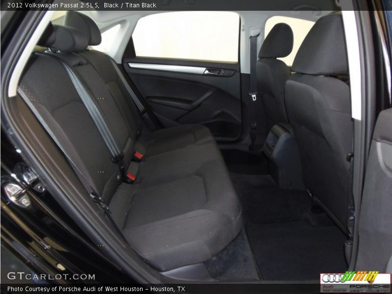 Black / Titan Black 2012 Volkswagen Passat 2.5L S