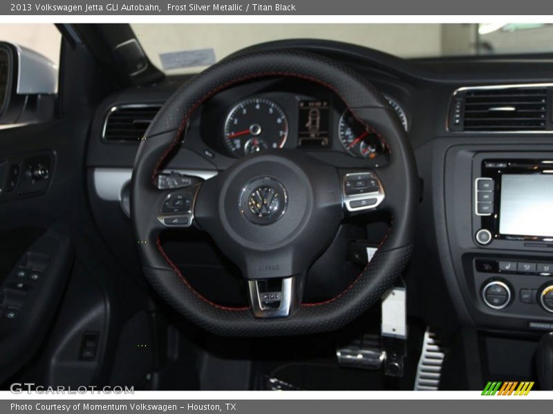 Frost Silver Metallic / Titan Black 2013 Volkswagen Jetta GLI Autobahn
