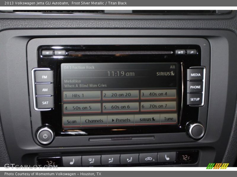Frost Silver Metallic / Titan Black 2013 Volkswagen Jetta GLI Autobahn