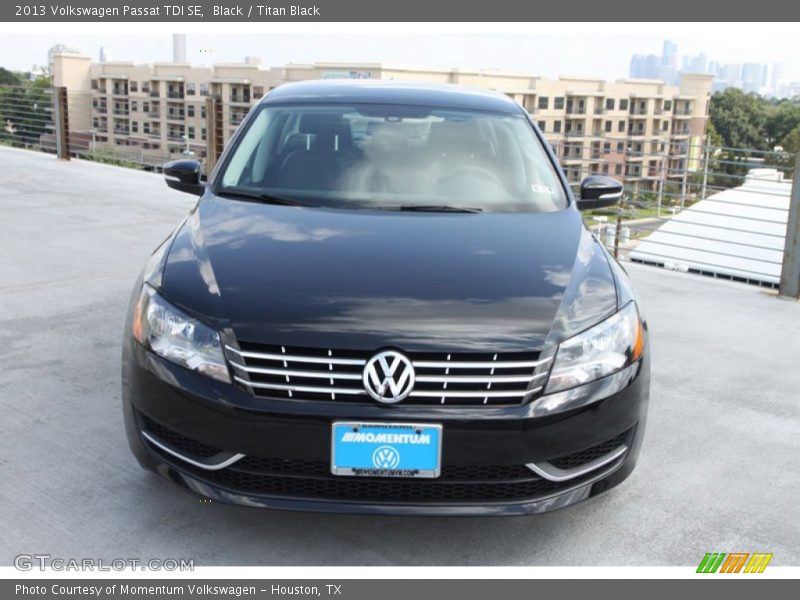 Black / Titan Black 2013 Volkswagen Passat TDI SE