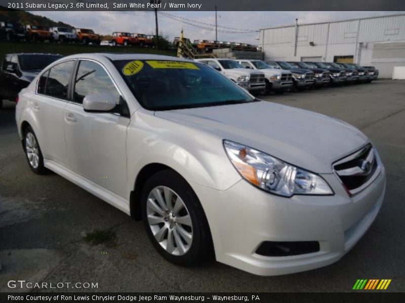 Front 3/4 View of 2011 Legacy 3.6R Limited