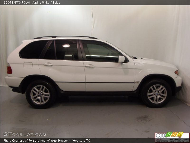 Alpine White / Beige 2006 BMW X5 3.0i