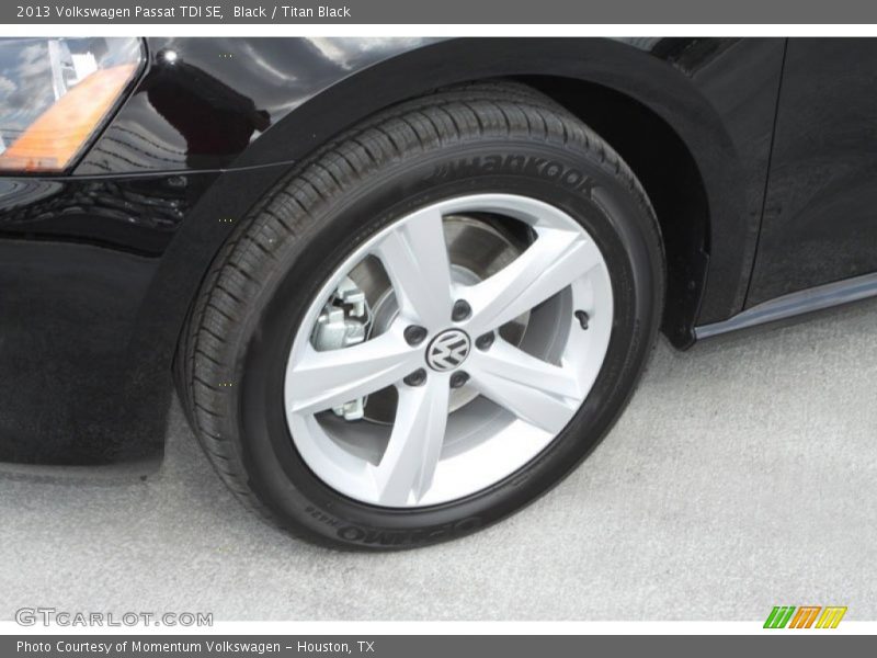 Black / Titan Black 2013 Volkswagen Passat TDI SE