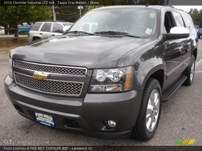 Taupe Gray Metallic / Ebony 2010 Chevrolet Suburban LTZ 4x4