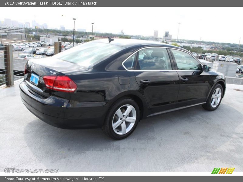 Black / Titan Black 2013 Volkswagen Passat TDI SE