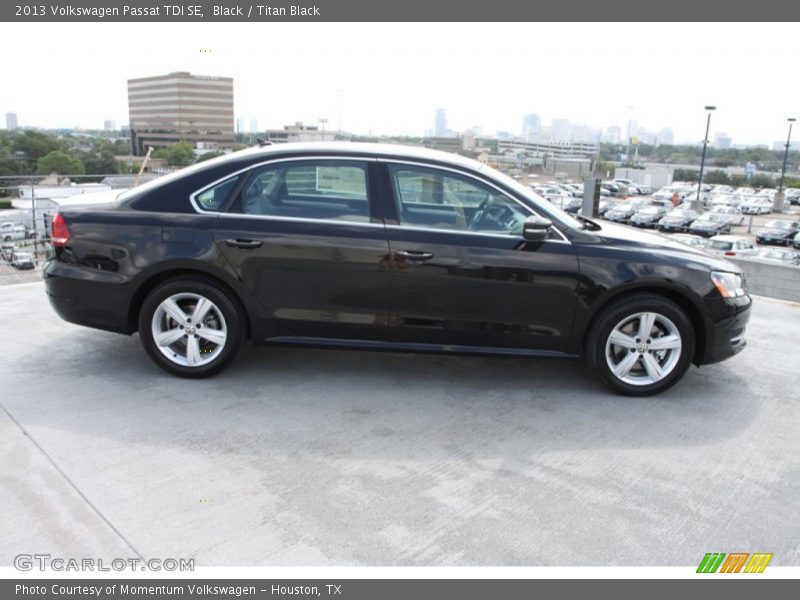 Black / Titan Black 2013 Volkswagen Passat TDI SE