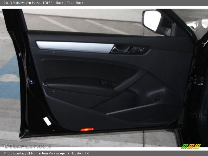 Black / Titan Black 2013 Volkswagen Passat TDI SE