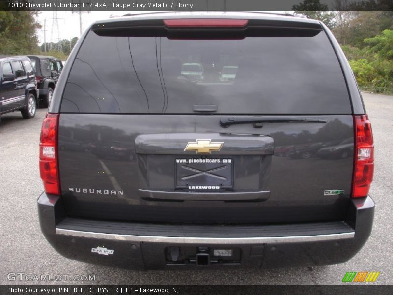 Taupe Gray Metallic / Ebony 2010 Chevrolet Suburban LTZ 4x4