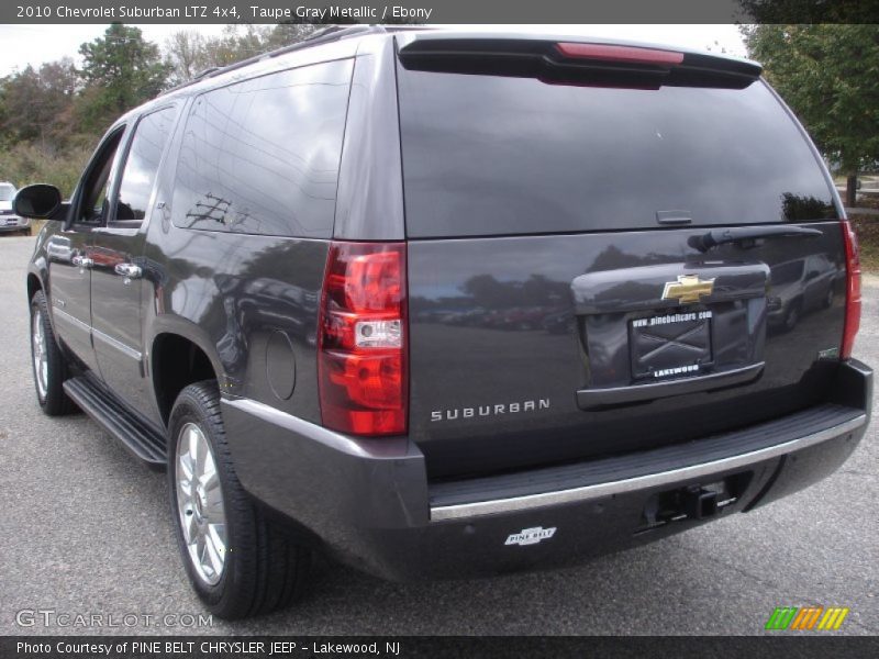 Taupe Gray Metallic / Ebony 2010 Chevrolet Suburban LTZ 4x4