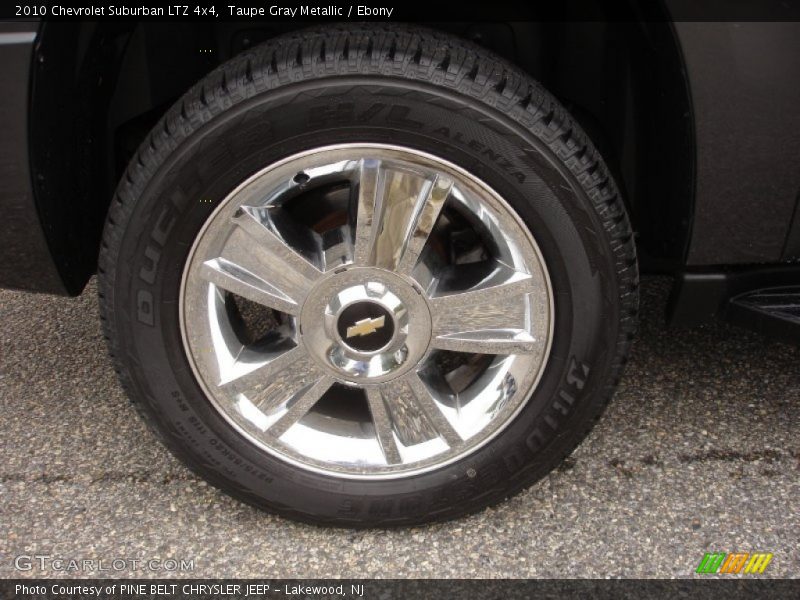 Taupe Gray Metallic / Ebony 2010 Chevrolet Suburban LTZ 4x4