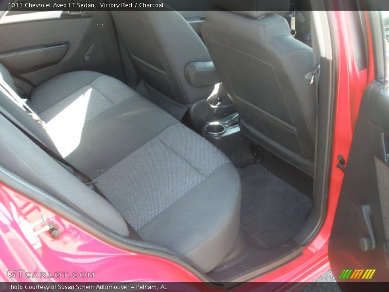 Victory Red / Charcoal 2011 Chevrolet Aveo LT Sedan