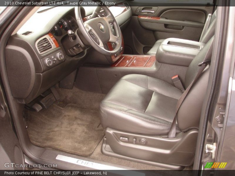 Taupe Gray Metallic / Ebony 2010 Chevrolet Suburban LTZ 4x4